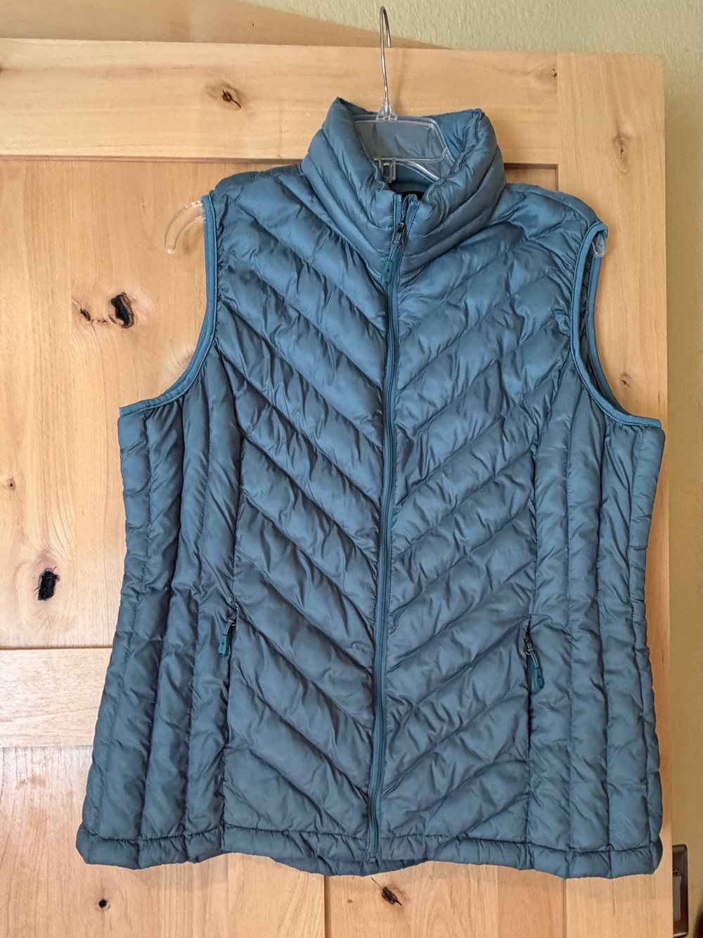 Puffer vest light weight teal xl 32 heat
